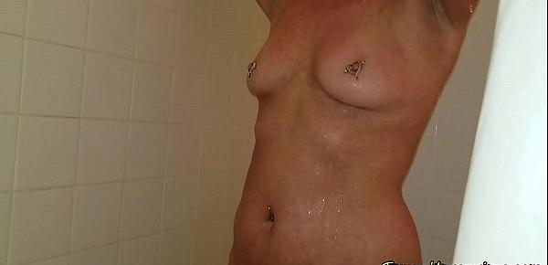  Shower Scenes with a HOT and HORNY Housewife
